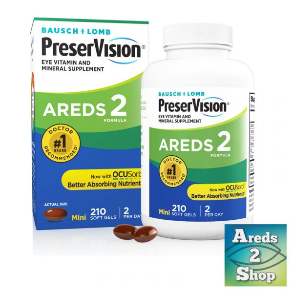 AREDS 2 PreserVision - 210 capsules